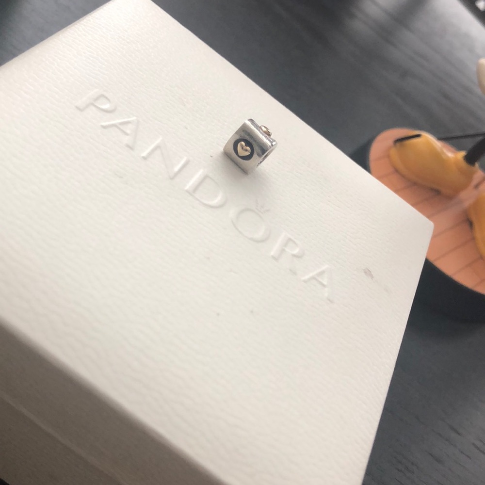 Pandora charm triple heart
